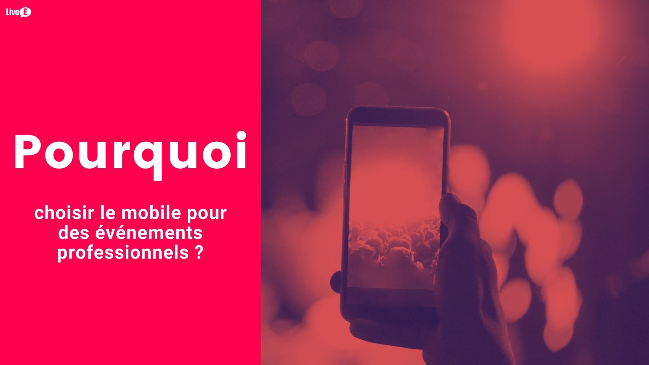 mobile event solution mobile pour événement