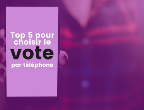 Top 5 des raisons de choisir le vote par téléphone plutôt que le boitier de vote