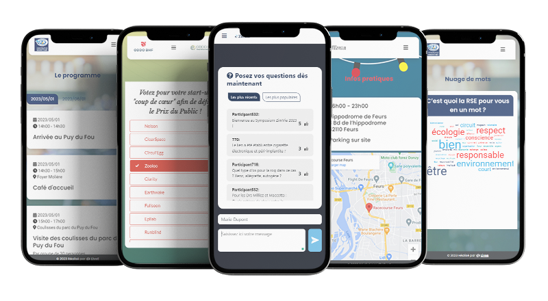 Application événementielle